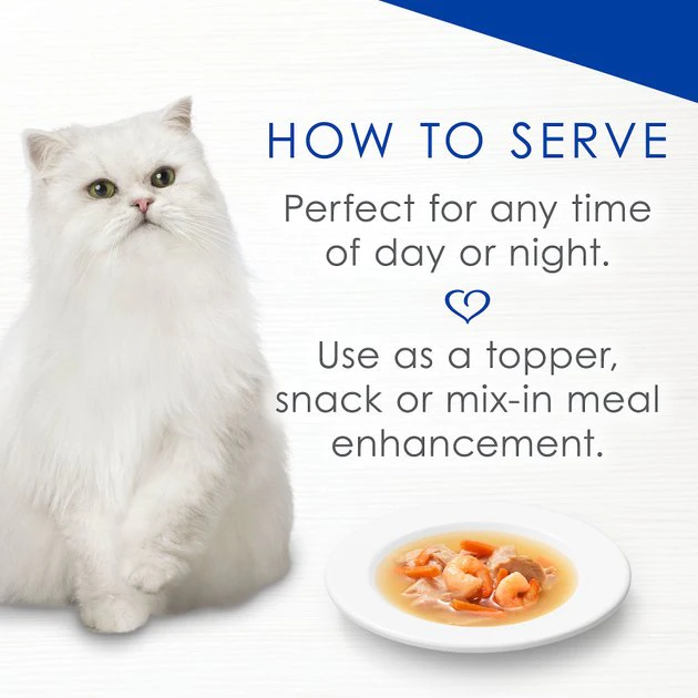 Fancy Feast Classic Broths with Tuna, Shrimp & Whitefish Supplemental Cat Food Pouches 6 Fancy Feast Classic Broths with Tuna, Shrimp & Whitefish Supplemental Cat Food Pouches - Image 4