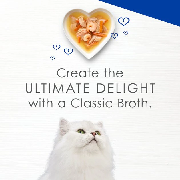 Fancy Feast Classic Broths with Tuna, Shrimp & Whitefish Supplemental Cat Food Pouches 9 Fancy Feast Classic Broths with Tuna, Shrimp & Whitefish Supplemental Cat Food Pouches - Image 7