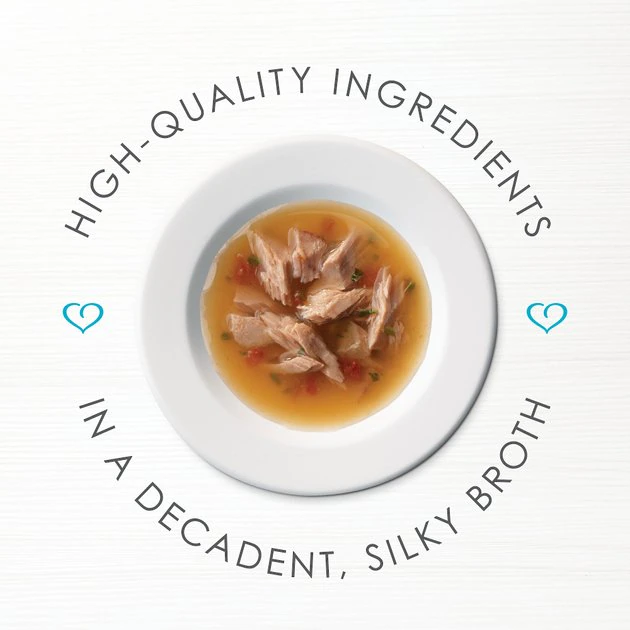 Fancy Feast Classic Broths with Tuna & Vegetables Supplemental Cat Food Pouches 4 Fancy Feast Classic Broths with Tuna & Vegetables Supplemental Cat Food Pouches - Image 2