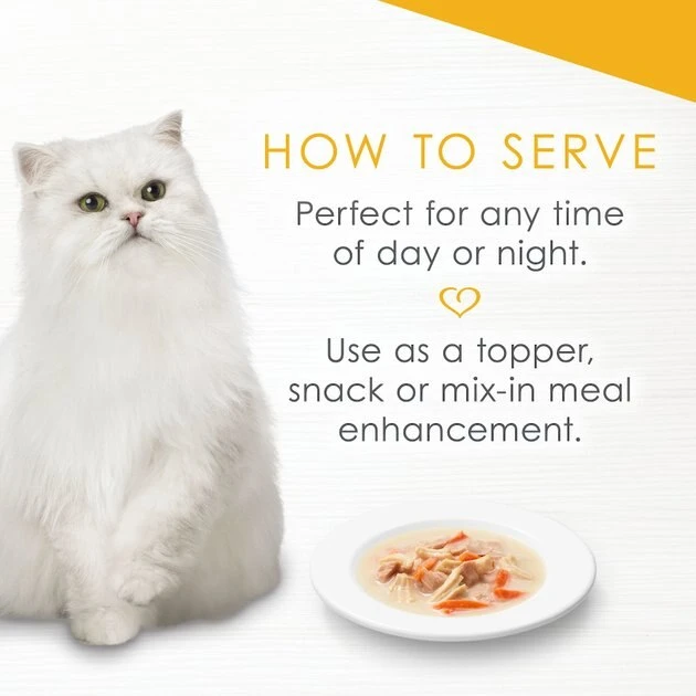 Fancy Feast Creamy Broths with Tuna, Chicken & Whitefish Supplemental Cat Food Pouches 6 Fancy Feast Creamy Broths with Tuna, Chicken & Whitefish Supplemental Cat Food Pouches - Image 4