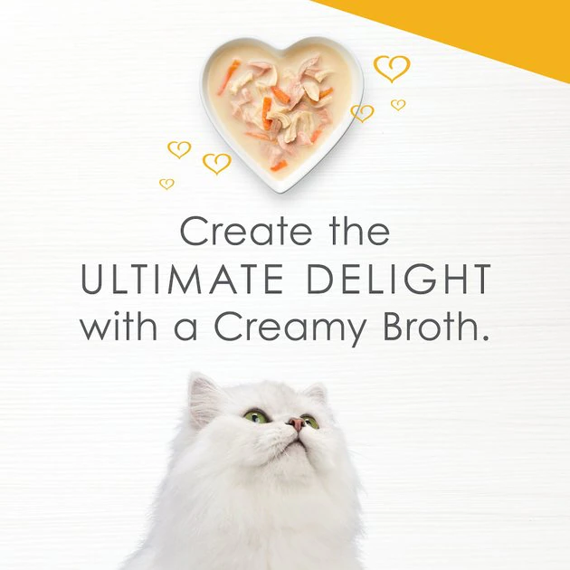 Fancy Feast Creamy Broths with Tuna, Chicken & Whitefish Supplemental Cat Food Pouches 9 Fancy Feast Creamy Broths with Tuna, Chicken & Whitefish Supplemental Cat Food Pouches - Image 7