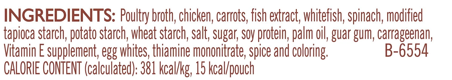 Fancy Feast Classic Broths with Chicken, Vegetables & Whitefish Supplemental Cat Food Pouches 5 Fancy Feast Classic Broths with Chicken, Vegetables & Whitefish Supplemental Cat Food Pouches - Image 3