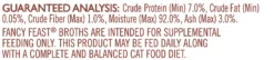Fancy Feast Classic Broths with Chicken, Vegetables & Whitefish Supplemental Cat Food Pouches 11 Fancy Feast Classic Broths with Chicken, Vegetables & Whitefish Supplemental Cat Food Pouches -FANCY FEAST Sales 101737 PT3. SY630 V1465501251