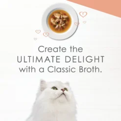 Fancy Feast Classic Broths with Wild Salmon & Vegetables Supplemental Cat Food Pouches 16 Fancy Feast Classic Broths with Wild Salmon & Vegetables Supplemental Cat Food Pouches -FANCY FEAST Sales 101743 PT6. SY630 V1640893021
