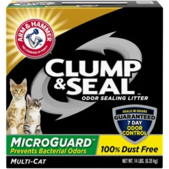 Arm & Hammer Litter Clump & Seal Fresh Scented Clumping Clay Cat Litter