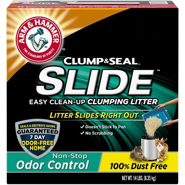 Arm & Hammer Litter Slide Scented Clumping Clay Cat Litter 3 Arm & Hammer Litter Slide Scented Clumping Clay Cat Litter