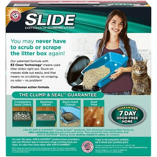 Arm & Hammer Litter Slide Scented Clumping Clay Cat Litter 4 Arm & Hammer Litter Slide Scented Clumping Clay Cat Litter - Image 2