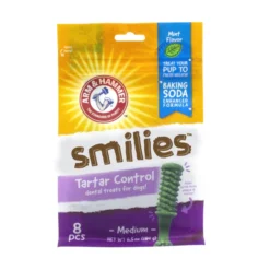 Arm & Hammer Smilies Tartar Control Medium Minto Flavor Dog Dental Chews