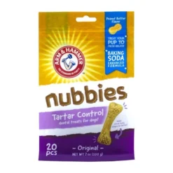 Arm & Hammer Nubbies Tartar Control Original Peanut Butter Flavor Dog Dental Chews