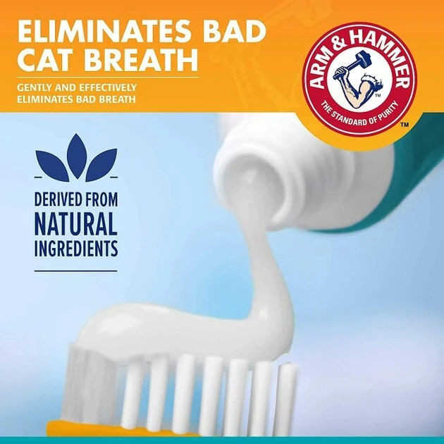 Arm & Hammer Fresh Breath Tuna Flavored Enzymatic Kitten Dental Kit 6 Arm & Hammer Fresh Breath Tuna Flavored Enzymatic Kitten Dental Kit - Image 4