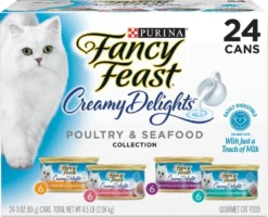 Fancy Feast Creamy Delights Variety Pack Canned Cat Food