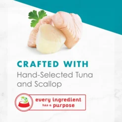 Fancy Feast Appetizers Light Meat Tuna with a Scallop Topper Cat Treats -FANCY FEAST Sales 149606 PT2. SY630 V1535571746