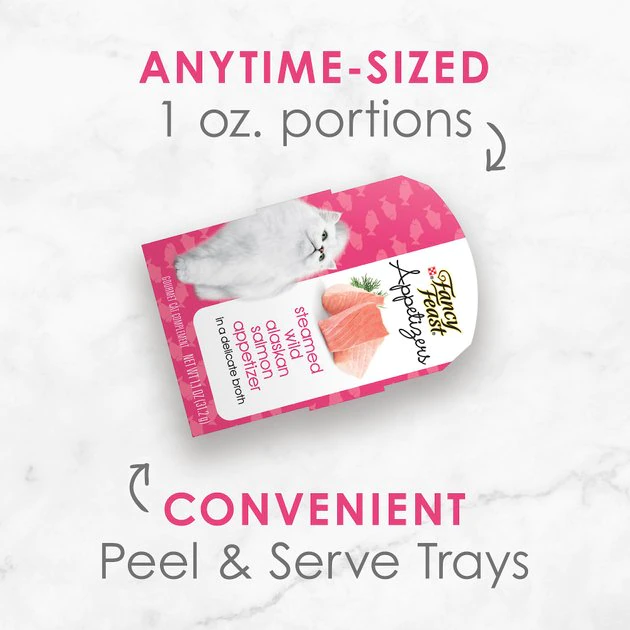 Fancy Feast Appetizers Wild Alaskan Salmon Cat Treats 8 Fancy Feast Appetizers Wild Alaskan Salmon Cat Treats - Image 6