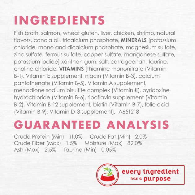Fancy Feast Gourmet Naturals Wild Alaskan Salmon & Shrimp Recipe in Gravy Canned Cat Food 10 Fancy Feast Gourmet Naturals Wild Alaskan Salmon & Shrimp Recipe in Gravy Canned Cat Food - Image 8