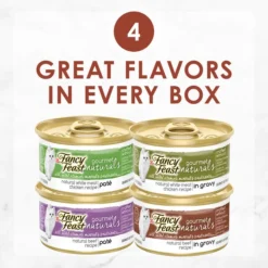 Fancy Feast Gourmet Naturals Poultry & Beef Variety Pack Canned Cat Food 12 Fancy Feast Gourmet Naturals Poultry & Beef Variety Pack Canned Cat Food -FANCY FEAST Sales 158492 PT1. SY630 V1549904389