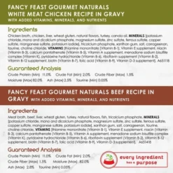 Fancy Feast Gourmet Naturals Poultry & Beef Variety Pack Canned Cat Food 18 Fancy Feast Gourmet Naturals Poultry & Beef Variety Pack Canned Cat Food -FANCY FEAST Sales 158492 PT7. SY630 V1549904403