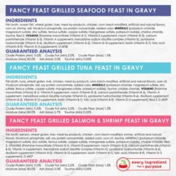 Fancy Feast Grilled Seafood Feast Variety Pack Canned Cat Food 16 Fancy Feast Grilled Seafood Feast Variety Pack Canned Cat Food -FANCY FEAST Sales 194504 PT5. SY630 V1629408393