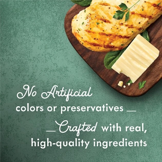 Fancy Feast Medleys White Meat Chicken Florentine with Cheese & Spinach Pate Canned Cat Food, 3-oz, case of 24 5 Fancy Feast Medleys White Meat Chicken Florentine with Cheese & Spinach Pate Canned Cat Food, 3-oz, case of 24 - Image 3