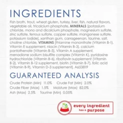 Fancy Feast Gourmet Naturals Natural Rainbow Trout Recipe In Gravy Canned Cat Food, 3-oz can, case of 12 -FANCY FEAST Sales 214801 pt6. SY630 V1576853048