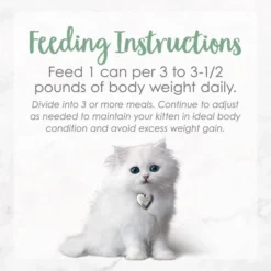 Fancy Feast Gourmet Naturals White Meat Chicken Recipe Grain-Free Pate Kitten Canned Cat Food, 3-oz can, case of 12 -FANCY FEAST Sales 214807 pt7. SY630 V1576853306