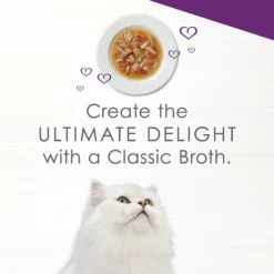 Fancy Feast Senior Classic with Skipjack Tuna & Vegetables in Broth Cat Food Complement & Topper, 1.4-oz pouch, case of 16 -FANCY FEAST Sales 214817 PT6. SY630 V1644918425