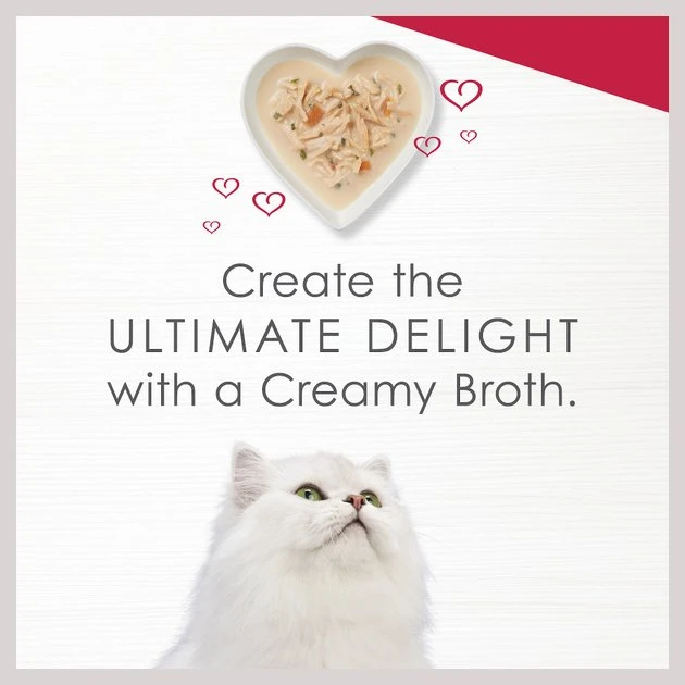 Fancy Feast Senior Creamy With Chicken & Vegetables in Broth Cat Food Complement & Topper, 1.4-oz pouch, case of 16 9 Fancy Feast Senior Creamy With Chicken & Vegetables in Broth Cat Food Complement & Topper, 1.4-oz pouch, case of 16 - Image 7