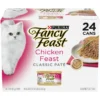 Fancy Feast Classic Pate Chicken Feast Grain-Free Pate Canned Cat Food, 3-oz can, case of 24 1 Fancy Feast Classic Pate Chicken Feast Grain-Free Pate Canned Cat Food, 3-oz can, case of 24 -FANCY FEAST Sales 215049 main. SY630 V1576880002