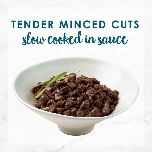 Fancy Feast Tuna Feast in Gravy Minced Senior 7+ Canned Cat Food, 3-oz can, case of 24 4 Fancy Feast Tuna Feast in Gravy Minced Senior 7+ Canned Cat Food, 3-oz can, case of 24 - Image 2