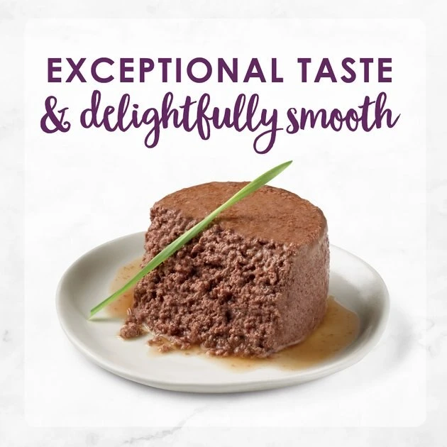 Fancy Feast Beef Feast Classic Pate Senior 7+ Canned Cat Food, 3-oz can, case of 24 4 Fancy Feast Beef Feast Classic Pate Senior 7+ Canned Cat Food, 3-oz can, case of 24 - Image 2