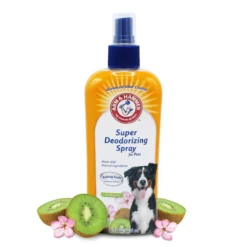 Arm & Hammer Kiwi Blossom Super Deodorizing Dog Spray, 8-oz bottle