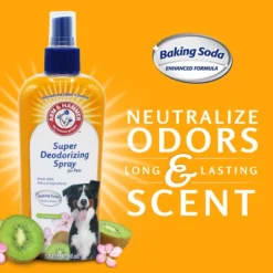 Arm & Hammer Kiwi Blossom Super Deodorizing Dog Spray, 8-oz bottle -FANCY FEAST Sales 227887 PT2. SY630 V1584976856