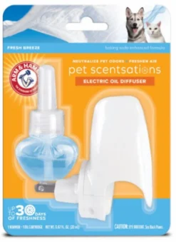 Arm & Hammer Pet Scentsations Fresh Breeze Electric Oil Diffuser