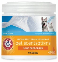 Arm & Hammer Pet Scentsations Fresh Breeze Solid Deodorizer, 12-oz jar
