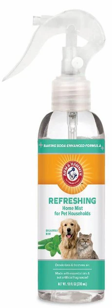 Arm & Hammer Refreshing Eucalyptis Mint Home Mist Pet Deodorizing Spray, 10-oz bottle -FANCY FEAST Sales 236720 MAIN. SY630 V1591624310
