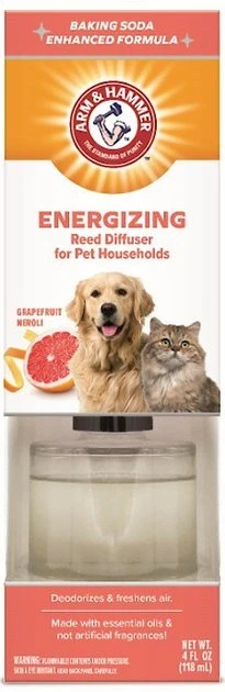 Arm & Hammer Energizing Grapefruit Neroli Pet Households Reed Diffuser, 4-oz jar -FANCY FEAST Sales 236728 MAIN. SY630 V1591624253