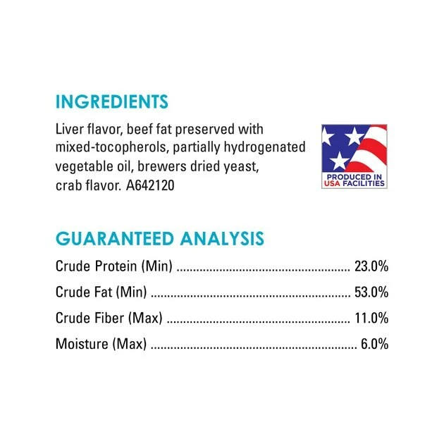 Fancy Feast Savory Cravings Limited Ingredient Beef & Crab Flavor Cat Treats, 3-oz box, case of 3 10 Fancy Feast Savory Cravings Limited Ingredient Beef & Crab Flavor Cat Treats, 3-oz box, case of 3 - Image 8