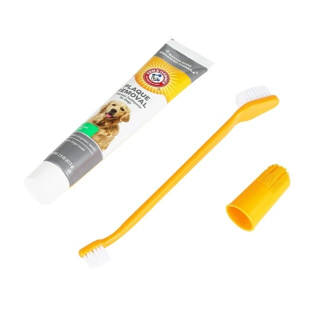 Arm & Hammer Plaque Removal Fresh Mint Flavored Charcoal Dog Dental Kit 6 Arm & Hammer Plaque Removal Fresh Mint Flavored Charcoal Dog Dental Kit - Image 4