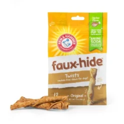Arm & Hammer Faux-Hide Twists Original Chicken Flavor Dog Dental Chews -FANCY FEAST Sales 265274 PT3. SY630 V1611091629