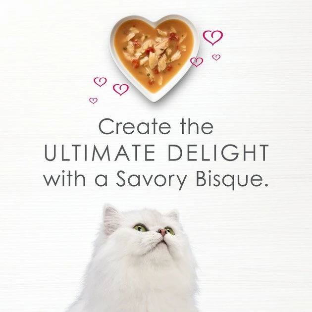 Fancy Feast Broths Seafood Bisque & Accents of Real Crab Grain-Free Cat Food Topper, 1.4-oz, case of 16 9 Fancy Feast Broths Seafood Bisque & Accents of Real Crab Grain-Free Cat Food Topper, 1.4-oz, case of 16 - Image 7