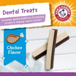 Arm & Hammer Zippies Tartar Control Small Chicken Flavor Dog Dental Chews 10 Arm & Hammer Zippies Tartar Control Small Chicken Flavor Dog Dental Chews -FANCY FEAST Sales 270871 PT2. SY630 V1617230848