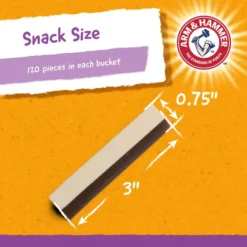 Arm & Hammer Zippies Tartar Control Small Chicken Flavor Dog Dental Chews 13 Arm & Hammer Zippies Tartar Control Small Chicken Flavor Dog Dental Chews -FANCY FEAST Sales 270871 PT5. SY630 V1617235340