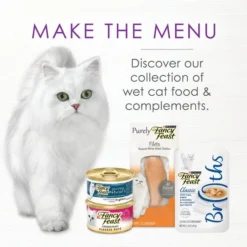 Fancy Feast Appetizers Grain-Free White Meat Chicken & Shredded Beef Appetizer in Savory Broth Wet Cat Food, 1.1-oz tray, case of 10 -FANCY FEAST Sales 285081 PT5. SY630 V1618963336