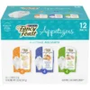 Fancy Feast Appetizers Grain-Free Variety Pack Wet Cat Food, 1.1-oz tray, case of 12 -FANCY FEAST Sales 285083 MAIN. SY630 V1618963390