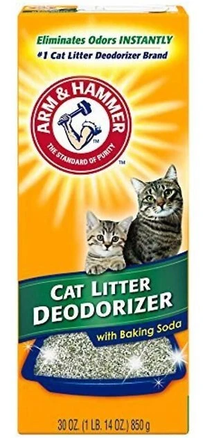 Arm & Hammer Litter Litter Deodorizer Powder, 30-oz box + Clump & Seal Multi-Cat Scented Clumping Clay Cat Litter 4 Arm & Hammer Litter Litter Deodorizer Powder, 30-oz box + Clump & Seal Multi-Cat Scented Clumping Clay Cat Litter - Image 2