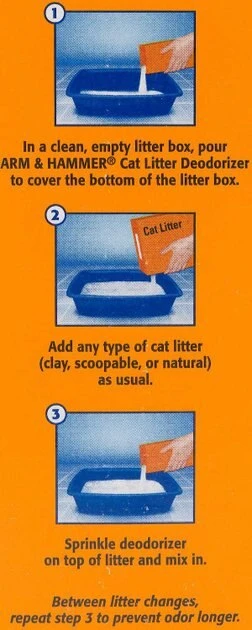 Arm & Hammer Litter Litter Deodorizer Powder, 30-oz box + Clump & Seal Multi-Cat Scented Clumping Clay Cat Litter 6 Arm & Hammer Litter Litter Deodorizer Powder, 30-oz box + Clump & Seal Multi-Cat Scented Clumping Clay Cat Litter - Image 4