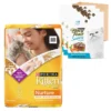 Kitten Chow||Fancy Feast Kitten Chow Nurture Muscle & Brain Development Dry Food + Fancy Feast Savory Cravings Limited Ingredient Beef & Crab Flavor Cat Treats -FANCY FEAST Sales 293298 MAIN. SY630 V1620013645