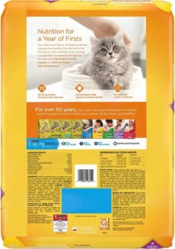 Kitten Chow||Fancy Feast Kitten Chow Nurture Muscle & Brain Development Dry Food + Fancy Feast Savory Cravings Limited Ingredient Beef & Crab Flavor Cat Treats -FANCY FEAST Sales 293298 PT2. SY630 V1620001926