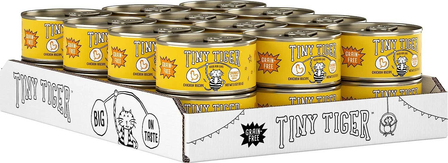 Tiny Tiger||Fancy Feast Tiny Tiger Chunks in EXTRA Gravy Chicken Recipe Grain-Free Canned Food + Fancy Feast Gravy Lovers Chicken Feast in Grilled Chicken Flavor Gravy Canned Cat Food 6 Tiny Tiger||Fancy Feast Tiny Tiger Chunks in EXTRA Gravy Chicken Recipe Grain-Free Canned Food + Fancy Feast Gravy Lovers Chicken Feast in Grilled Chicken Flavor Gravy Canned Cat Food - Image 4