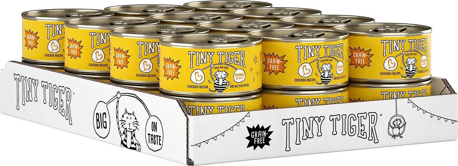 Tiny Tiger||Fancy Feast Tiny Tiger Chunks in Gravy Chicken Recipe Grain-Free Canned Food + Fancy Feast Gravy Lovers Chicken Feast in Grilled Chicken Flavor Gravy Canned Cat Food 6 Tiny Tiger||Fancy Feast Tiny Tiger Chunks in Gravy Chicken Recipe Grain-Free Canned Food + Fancy Feast Gravy Lovers Chicken Feast in Grilled Chicken Flavor Gravy Canned Cat Food - Image 4