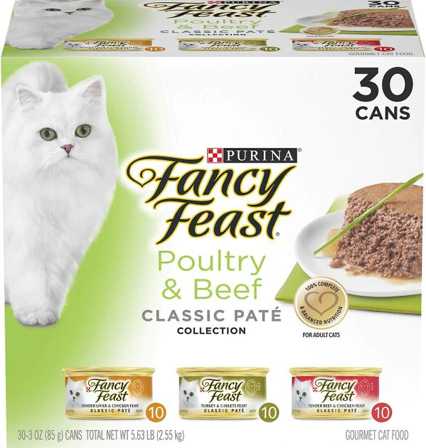 Tiny Tiger||Fancy Feast Tiny Tiger Pate Beef & Poultry Recipes Grain-Free Canned Food + Fancy Feast Classic Poultry & Beef Feast Canned Cat Food 7 Tiny Tiger||Fancy Feast Tiny Tiger Pate Beef & Poultry Recipes Grain-Free Canned Food + Fancy Feast Classic Poultry & Beef Feast Canned Cat Food - Image 5